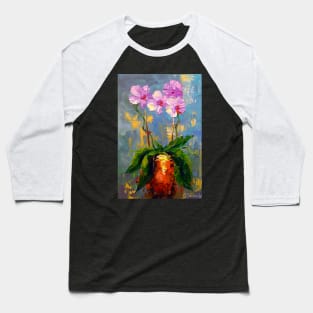 Orchid Baseball T-Shirt